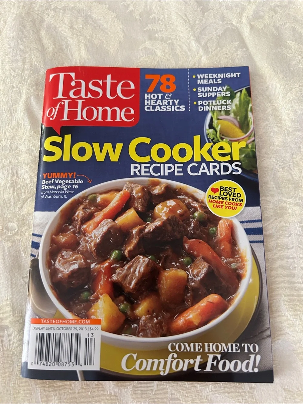 Pillsbury / Taste of Home / Betty Crocker Lot of 7 Softcover Cookbook Booklets